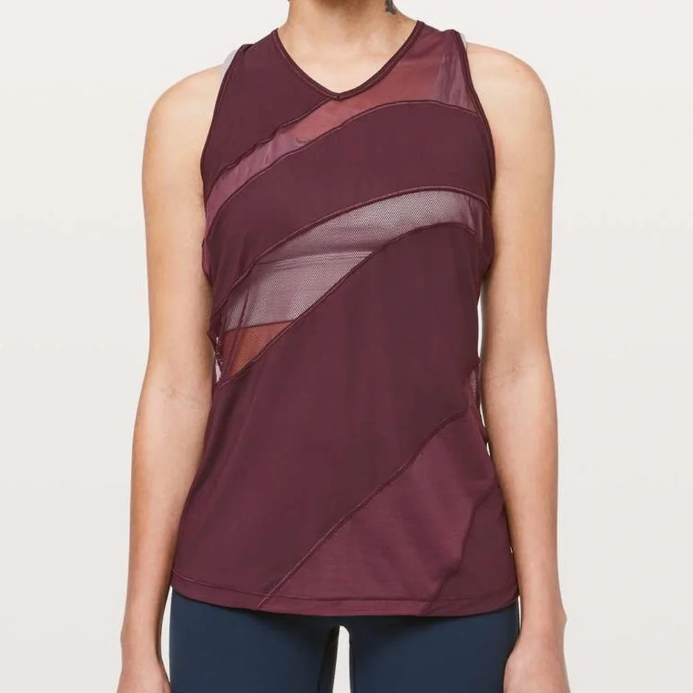 Lululemon Mesh In Motion Racerback Tank - Picture 2 of 4